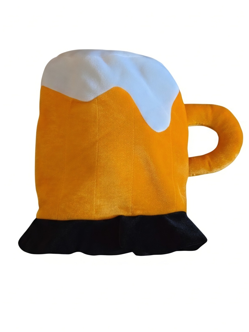 NWOT Men's Beer Mug Halloween Costume Plush Hat